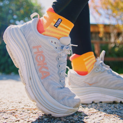 Action Orange Adult Ankle Socks