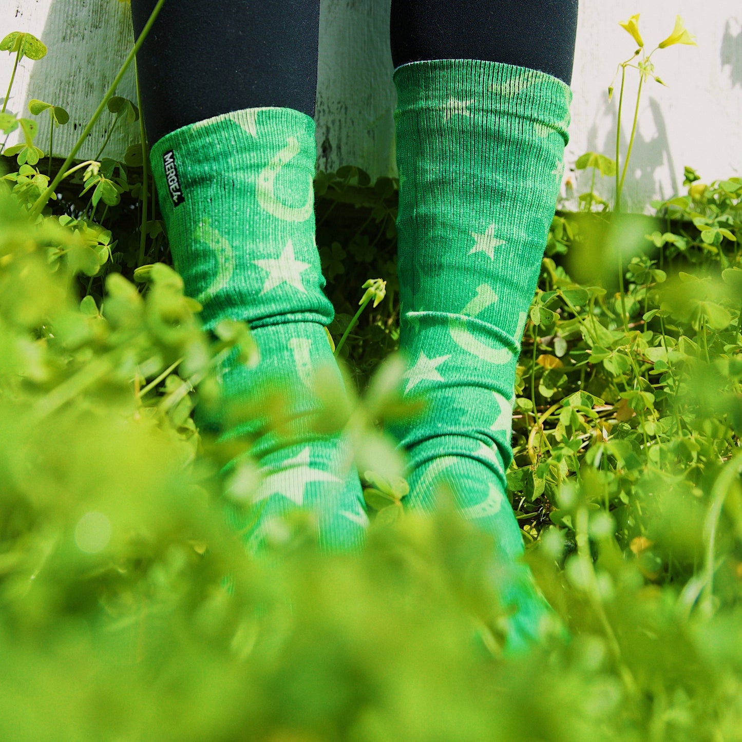 Pinch of Luck Adult Crew Socks