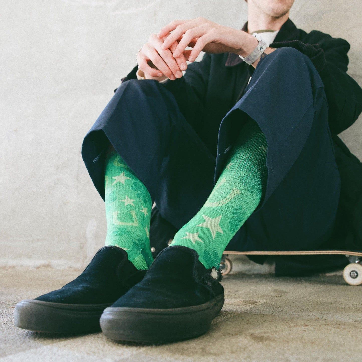 Pinch of Luck Adult Crew Socks