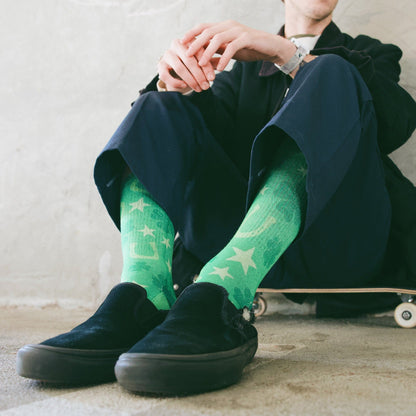 Pinch of Luck Adult Crew Socks
