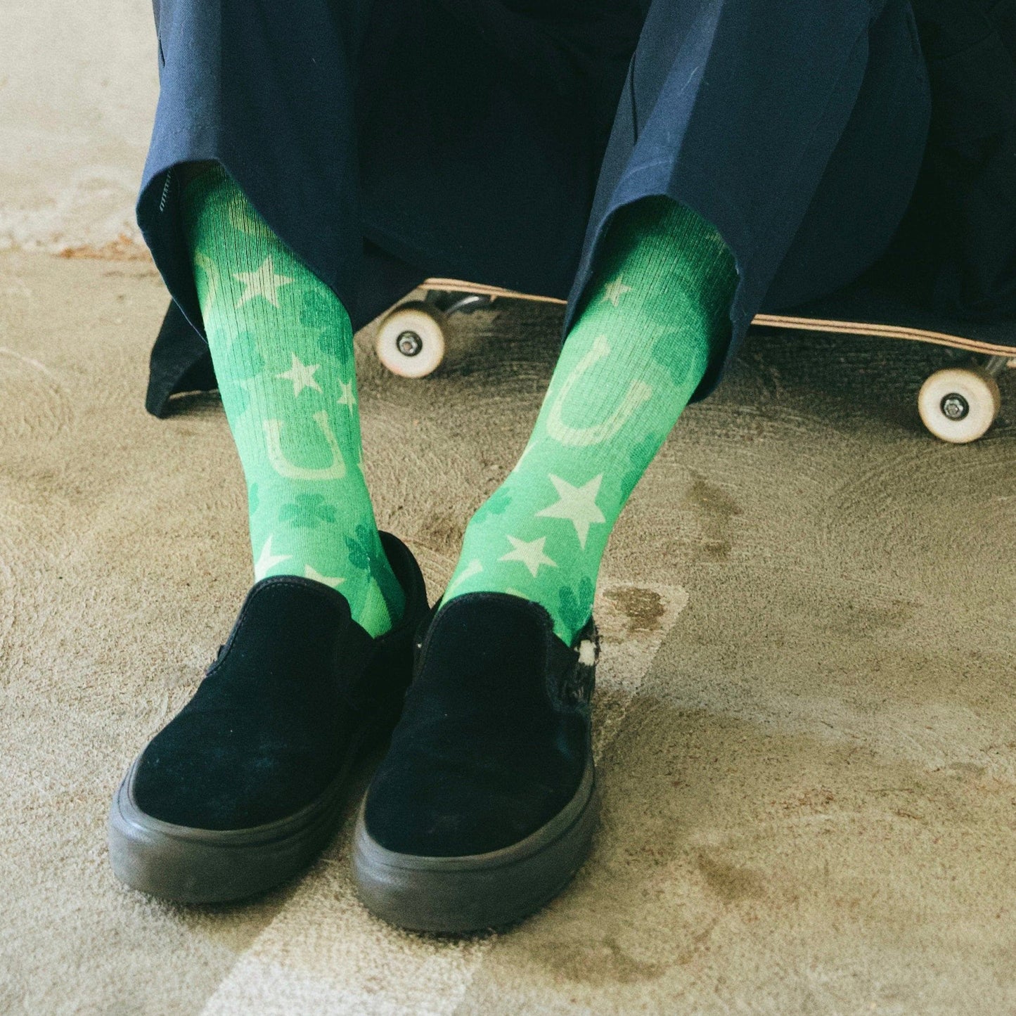 Pinch of Luck Adult Crew Socks