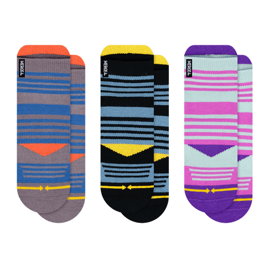 Action Night Adult Ankle Socks 3-Pack