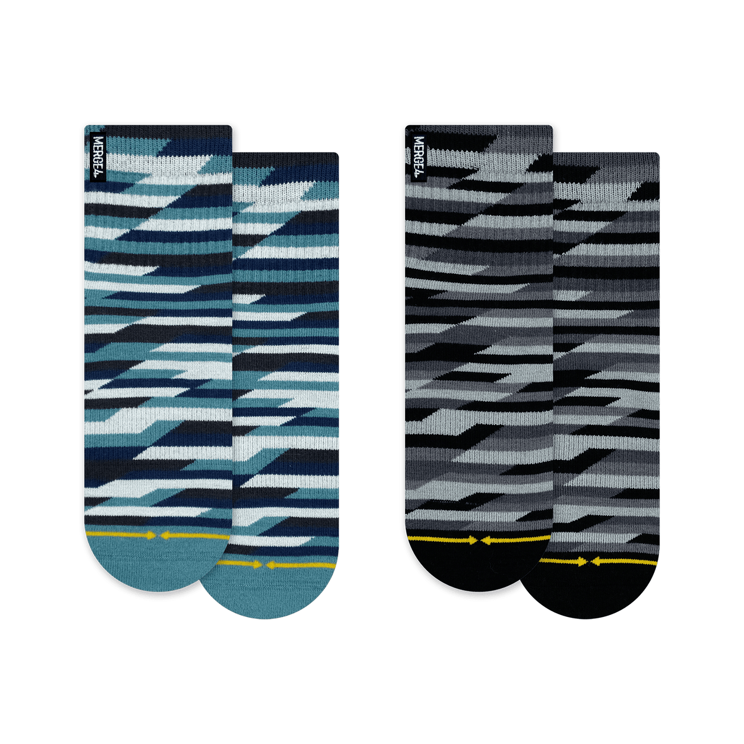 Trekker Quarter Adult Crew Socks 2-Pack