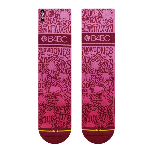 B4BC Awareness Adult Crew Socks