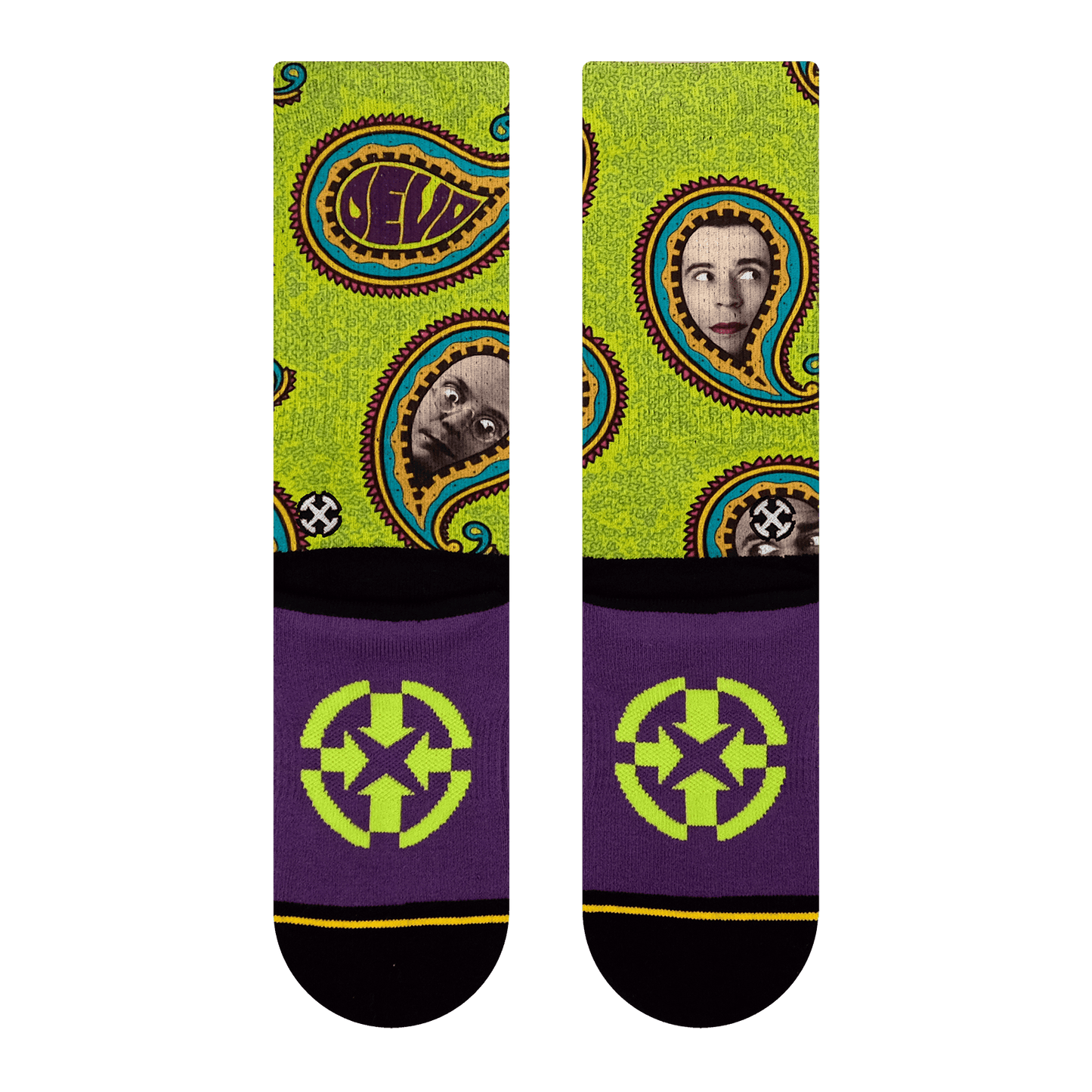 DEVO Are You Experienced? Adult Crew Socks