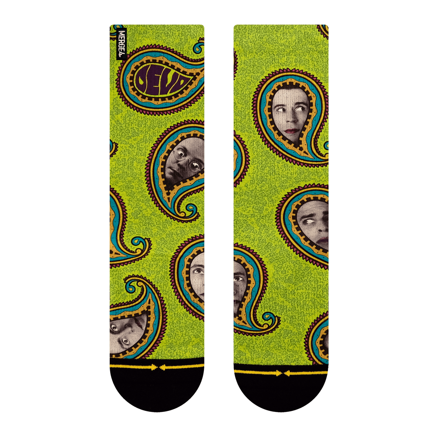 DEVO Are You Experienced? Adult Crew Socks