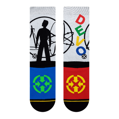 DEVO Science Boy Adult Crew Sock