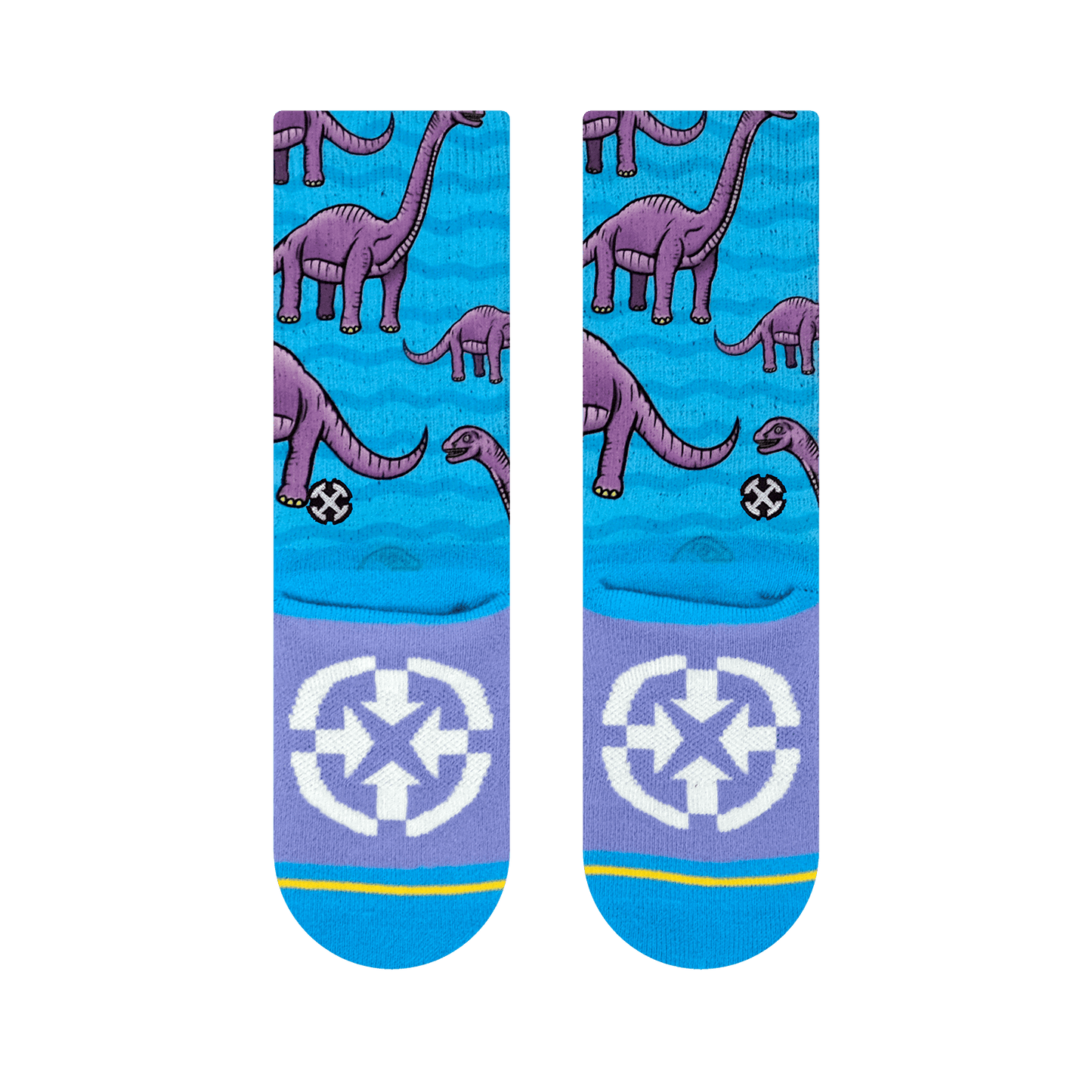 Colby Phillips Brontosaurus Youth Crew Socks