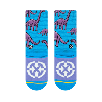 Colby Phillips Brontosaurus Youth Crew Socks