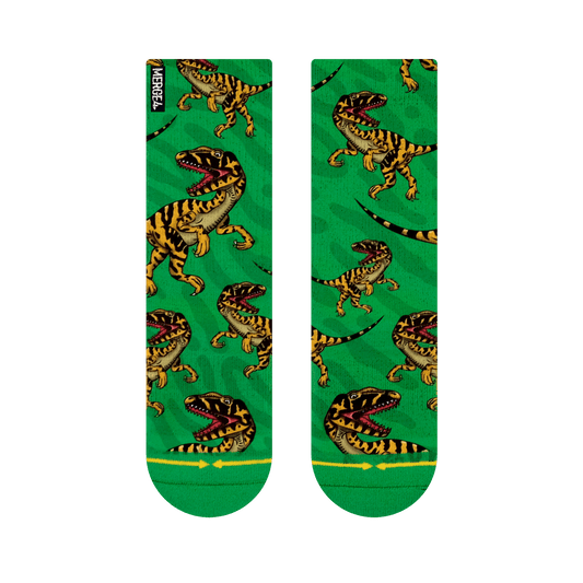 Colby Phillips Velociraptor Youth Crew Socks