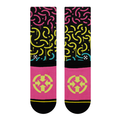 Natas Kaupas Macaroni Style Adult Crew Socks