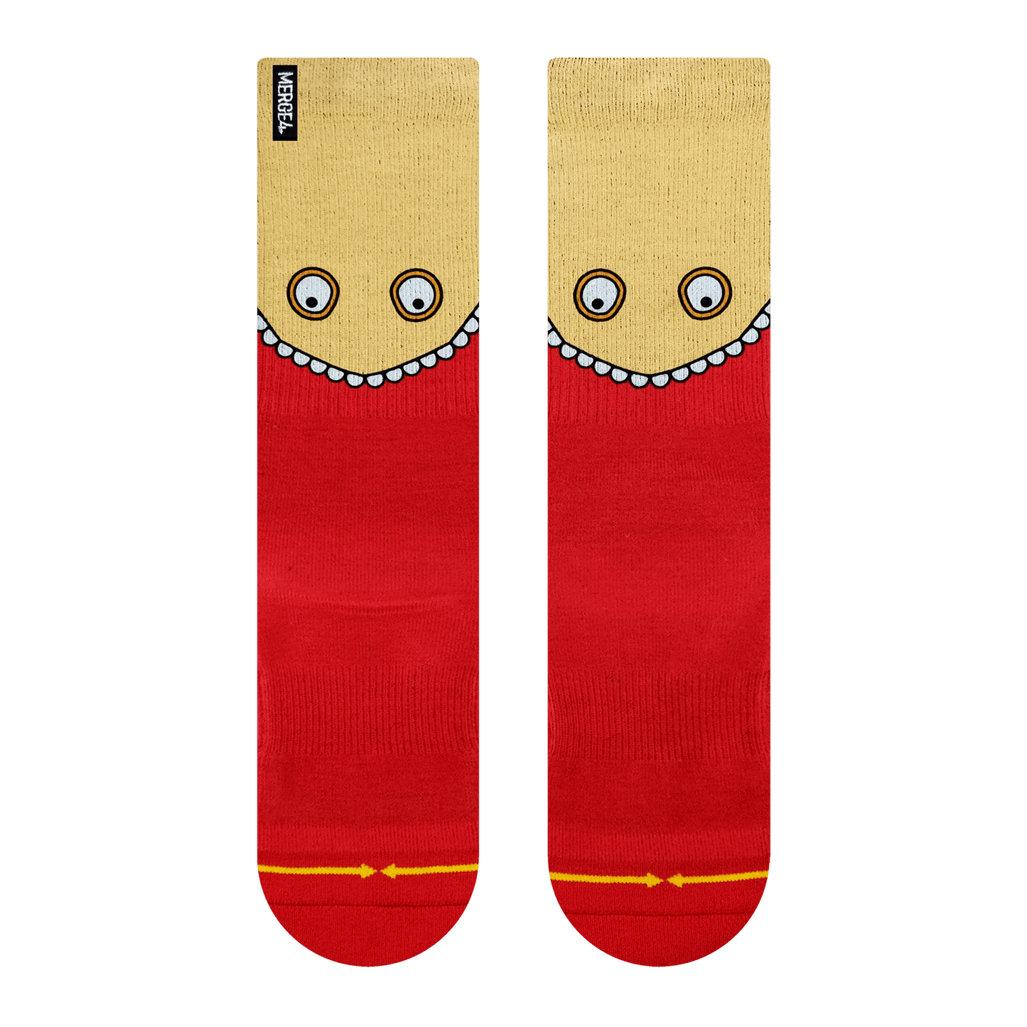 Natas Kaupas Shoe Eater Adult Crew Socks
