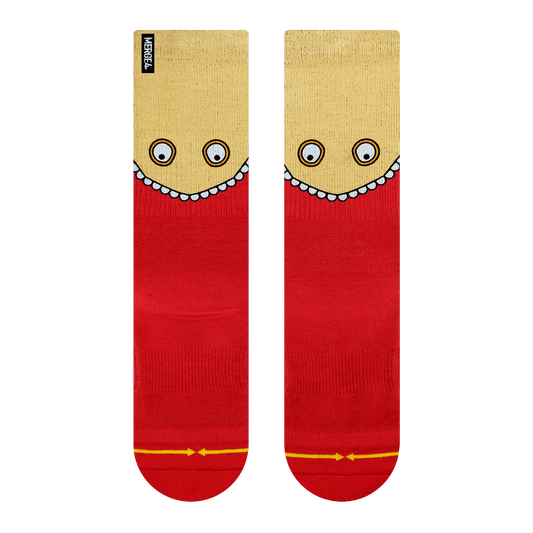 Natas Kaupas Shoe Eater Adult Crew Socks