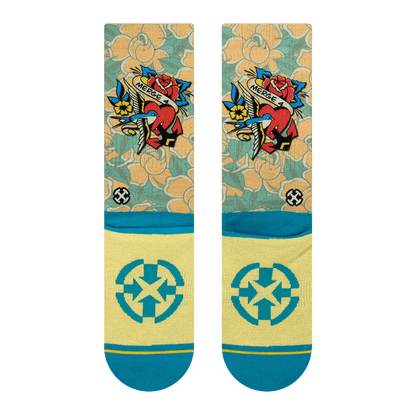 Richard Kirby Hula Adult Crew Socks