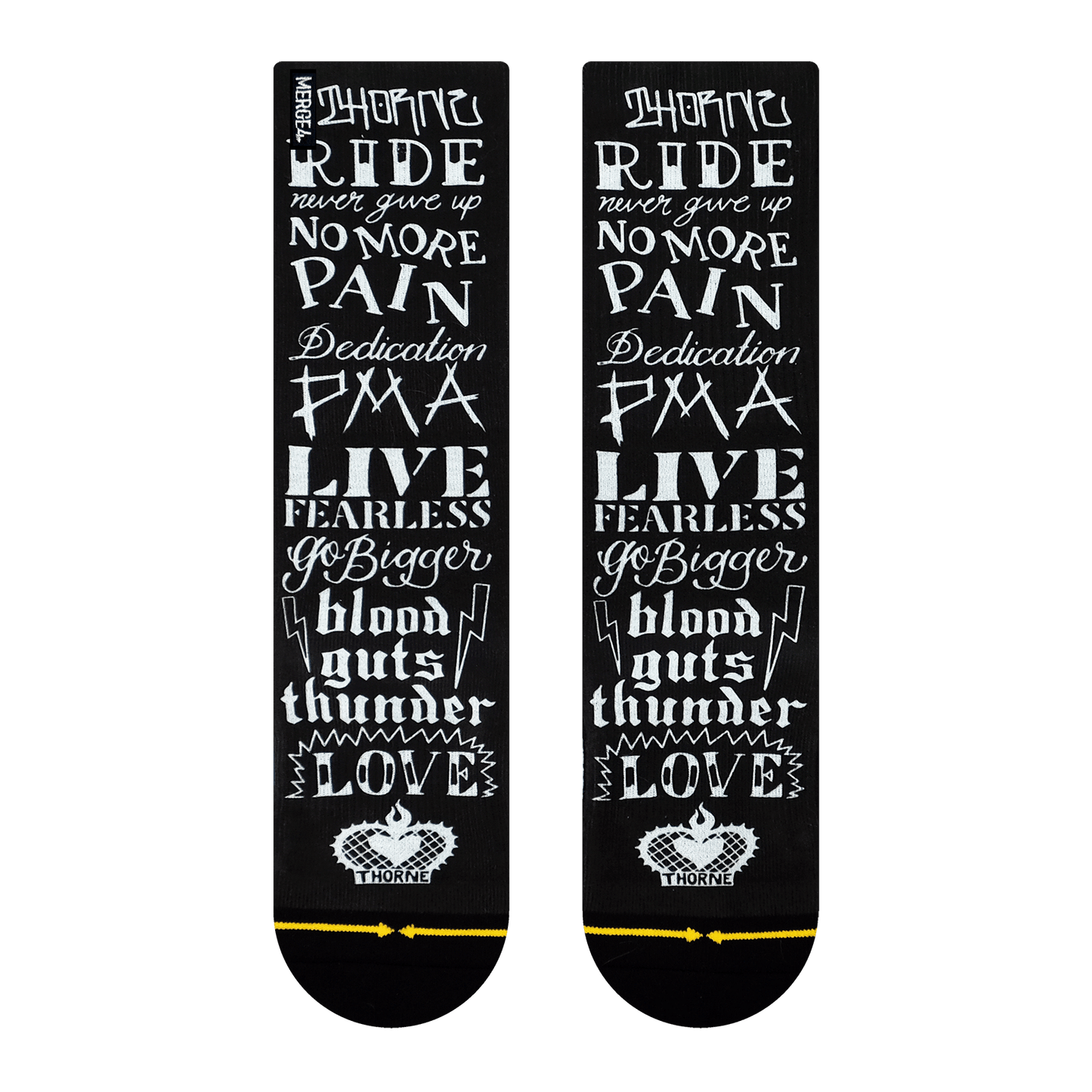 Rick Thorne Stay Rad Adult Mid Length Socks