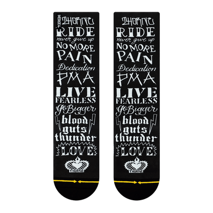 Rick Thorne Stay Rad Adult Mid Length Socks