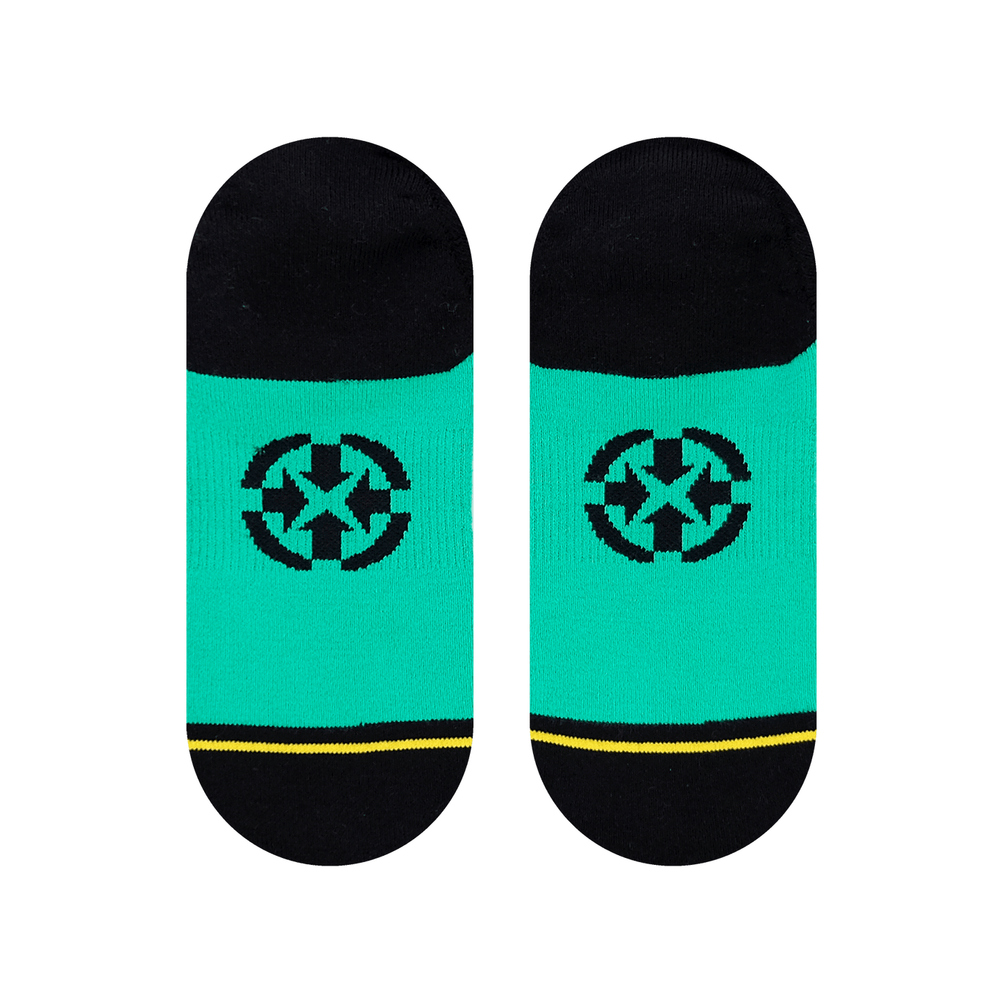 Coral Reef Adult No Show Socks With Art By Caia Koopman