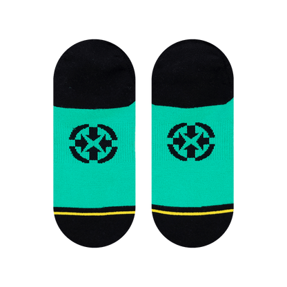 Coral Reef Adult No Show Socks With Art By Caia Koopman