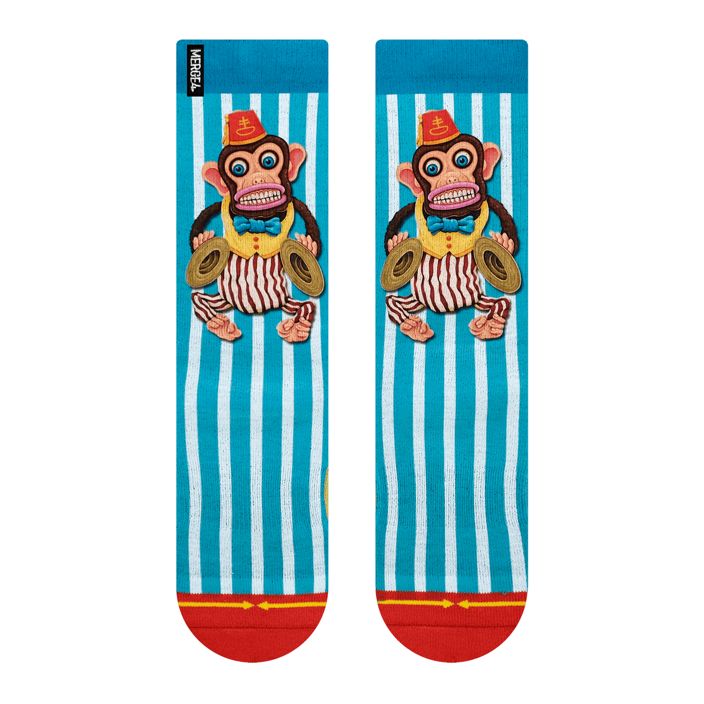 Dirk Hays Banging Monkey Adult Crew Sock