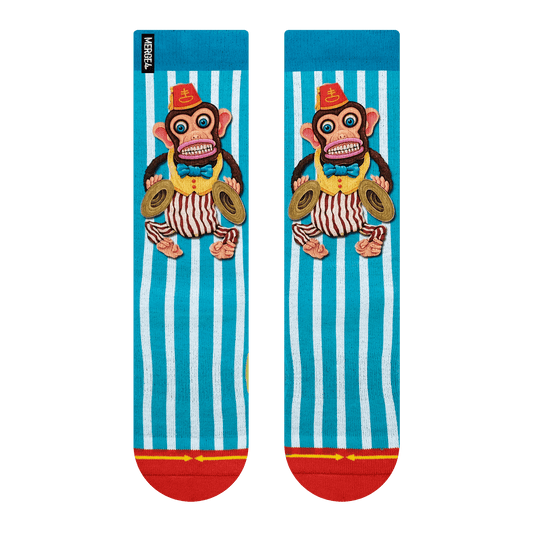 Dirk Hays Banging Monkey Adult Crew Sock