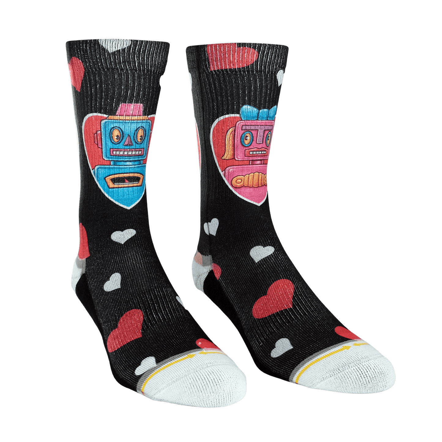 Dirk Hays Computer Love Adult Crew Socks