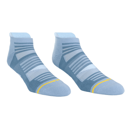 Action Cool Blue Adult Ankle Socks