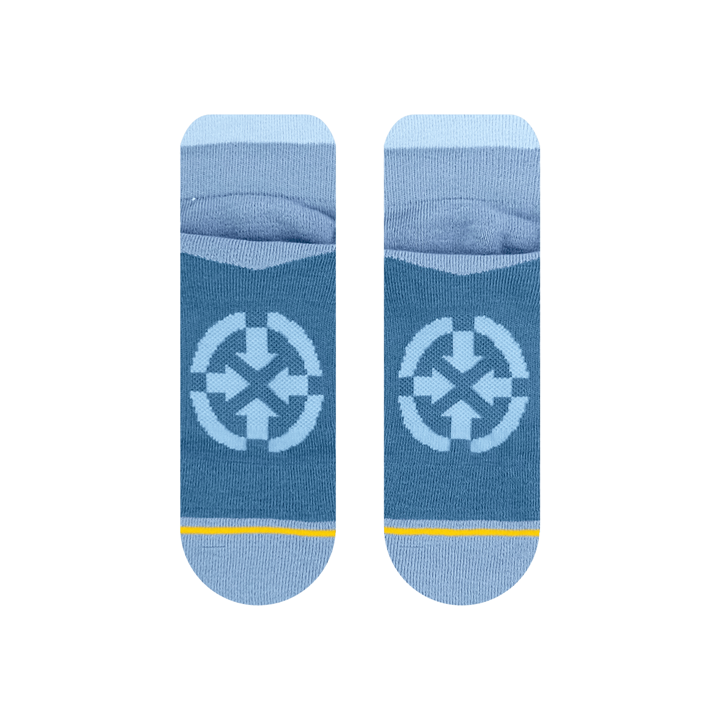 Action Cool Blue Adult Ankle Socks