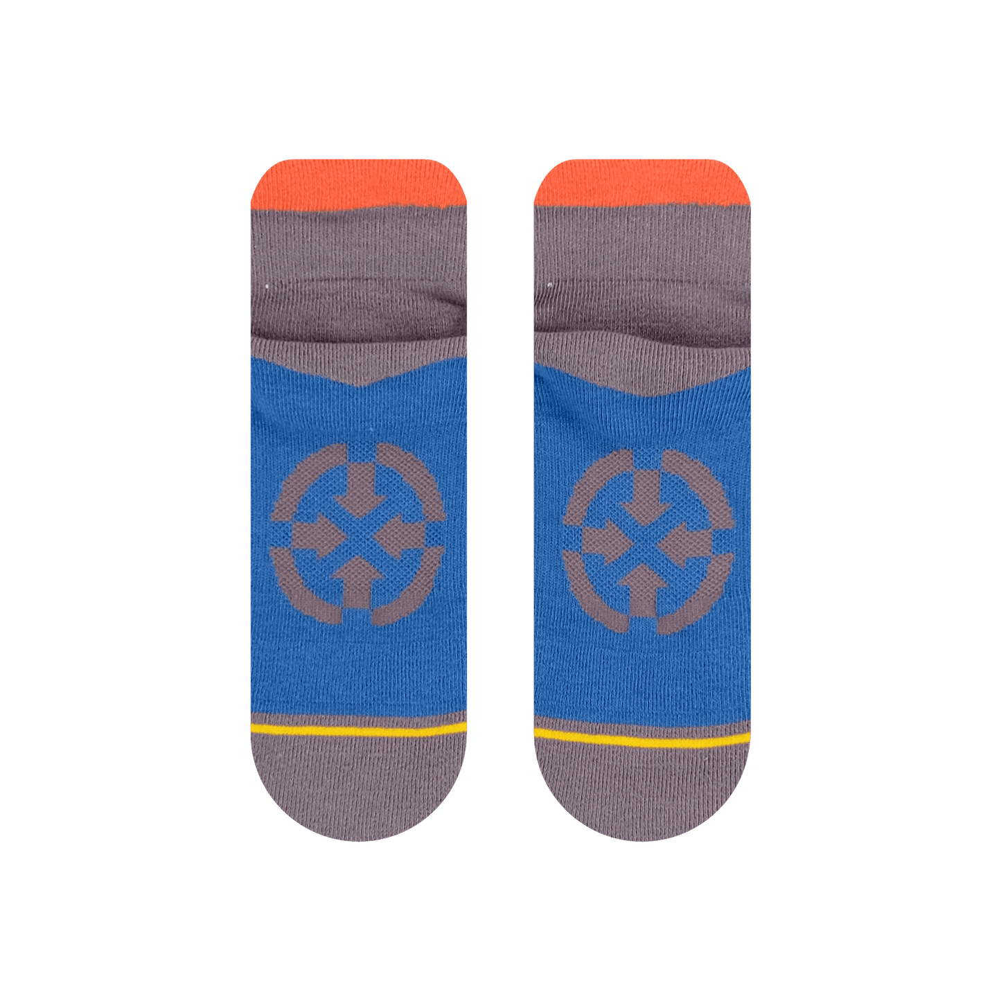 Action Grey Adult Ankle Socks