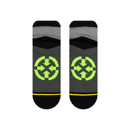 Action Lime Adult Ankle Socks