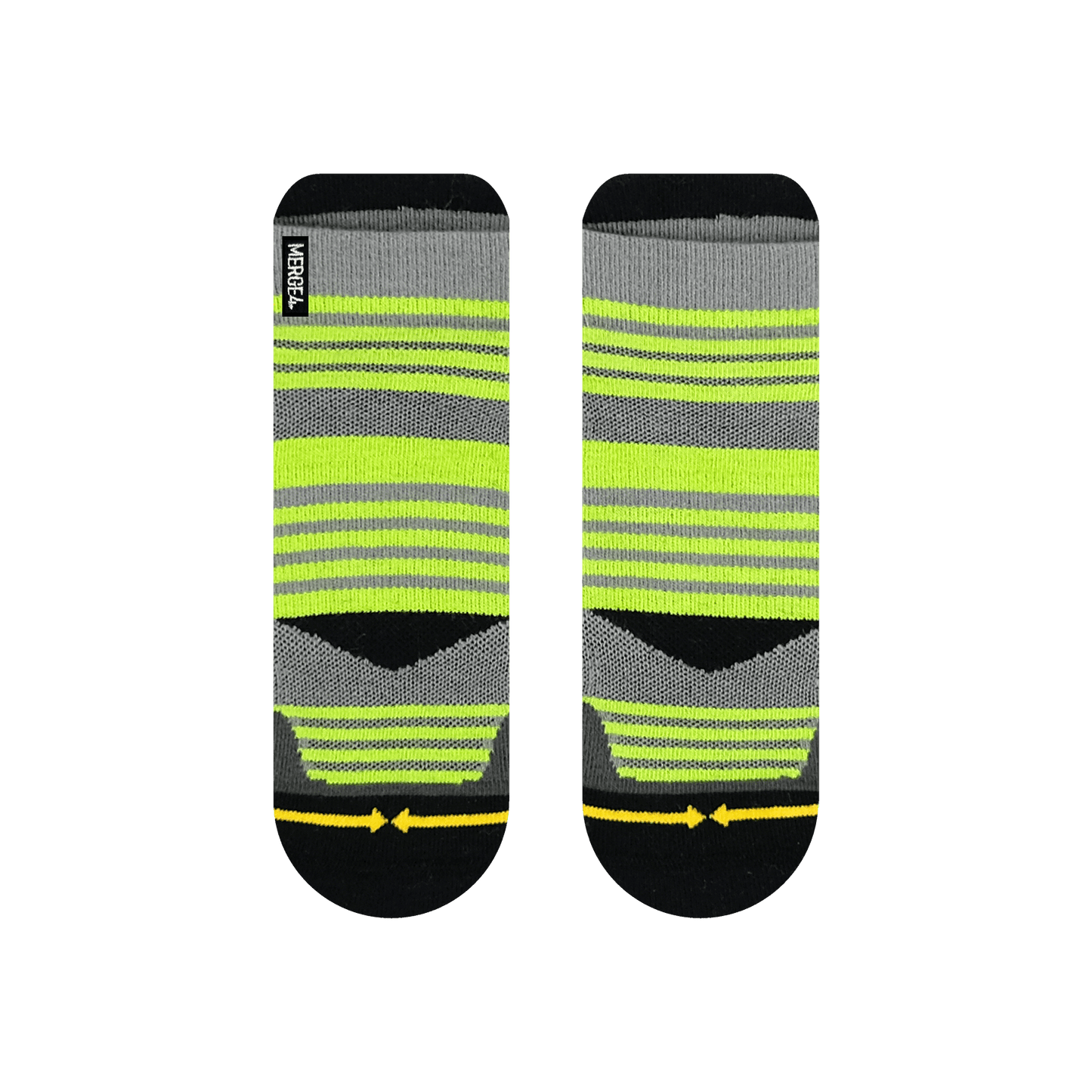 Action Lime Adult Ankle Socks