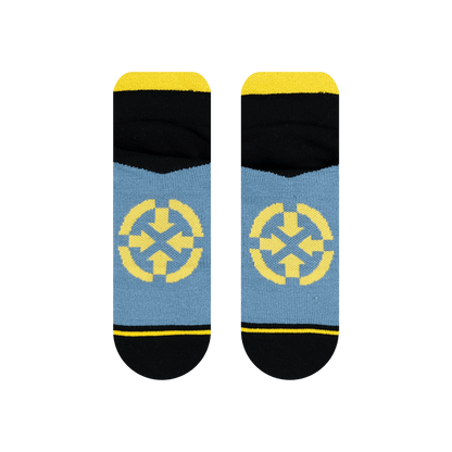 Action Navy Adult Ankle Socks