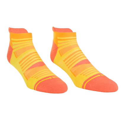 Action Orange Adult Ankle Socks