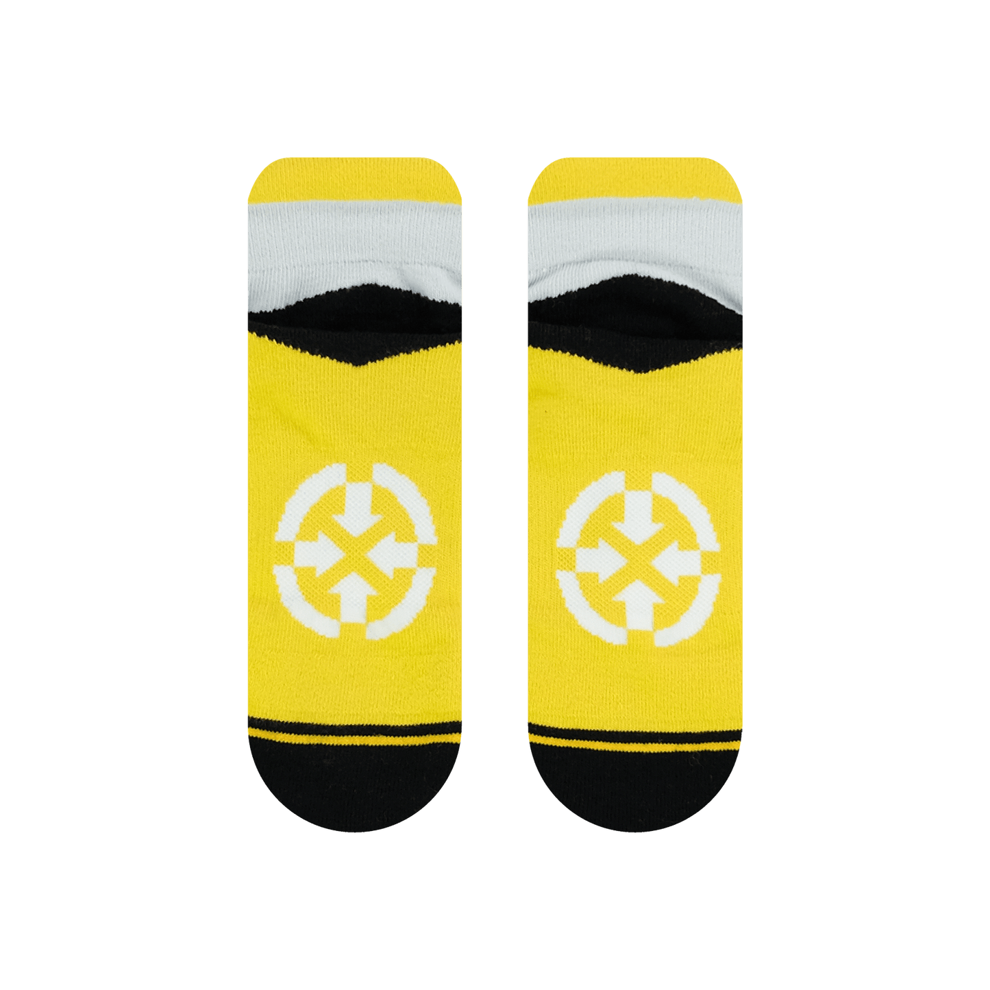 Action Yellow Adult Ankle Socks