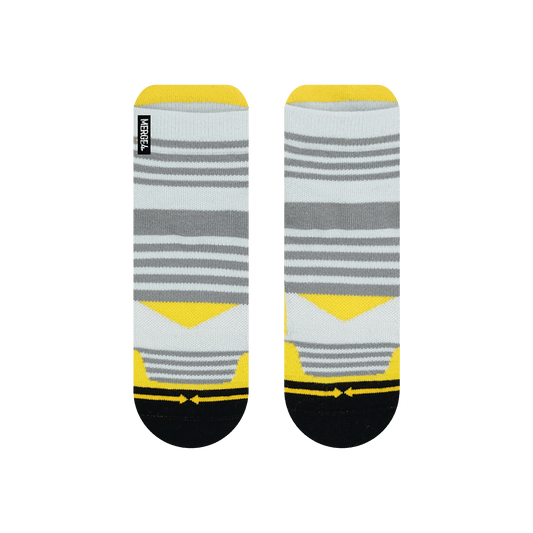 Action Yellow Adult Ankle Socks