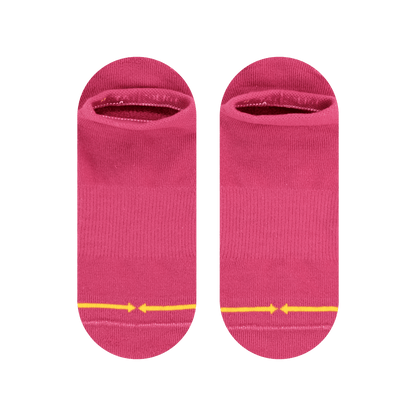 REPREVE® Berry Adult No Show Socks
