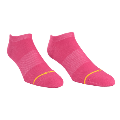 REPREVE® Berry Adult No Show Socks