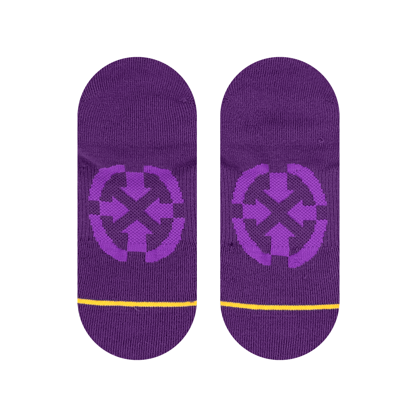 REPREVE® Purple Adult No Show Socks