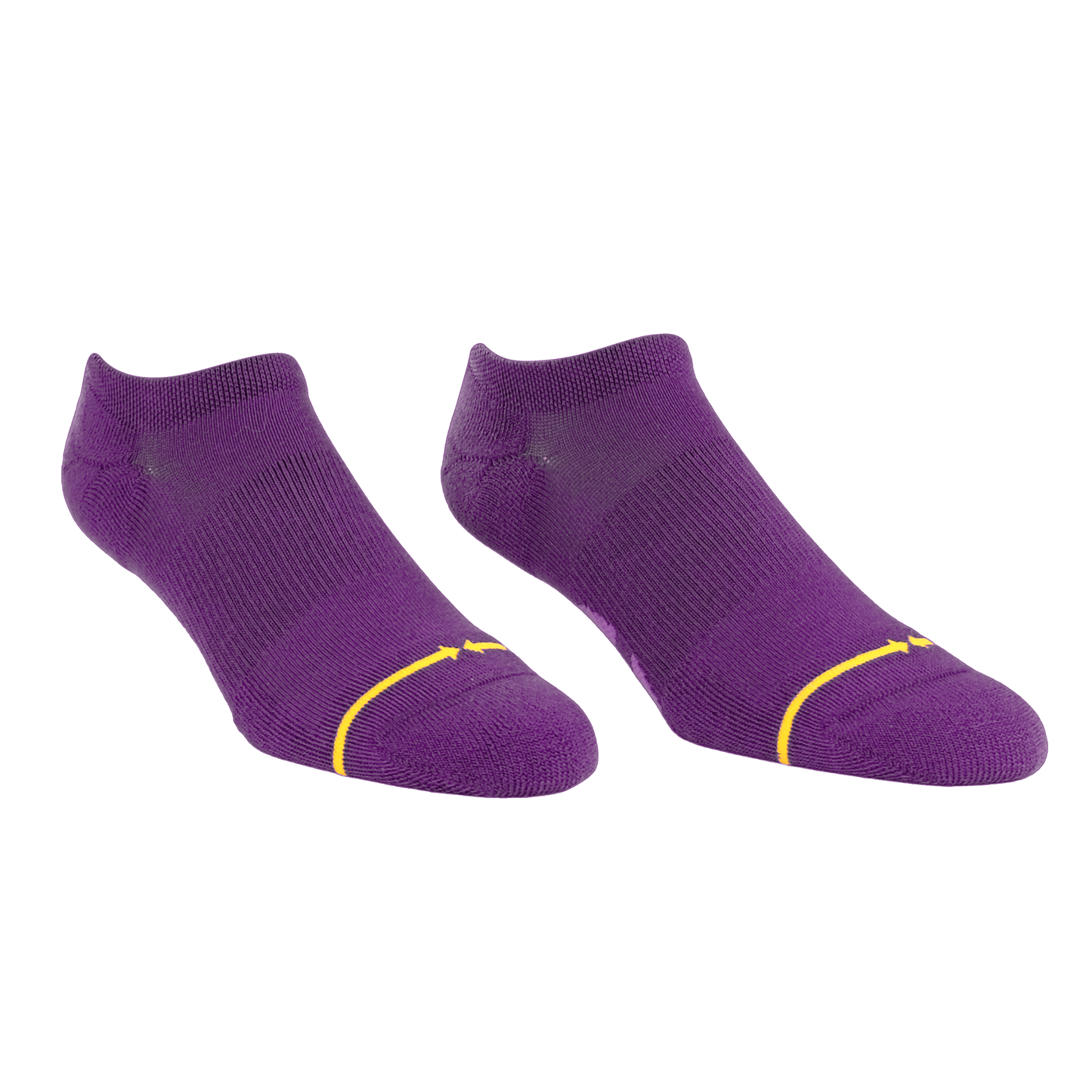 REPREVE® Purple Adult No Show Socks