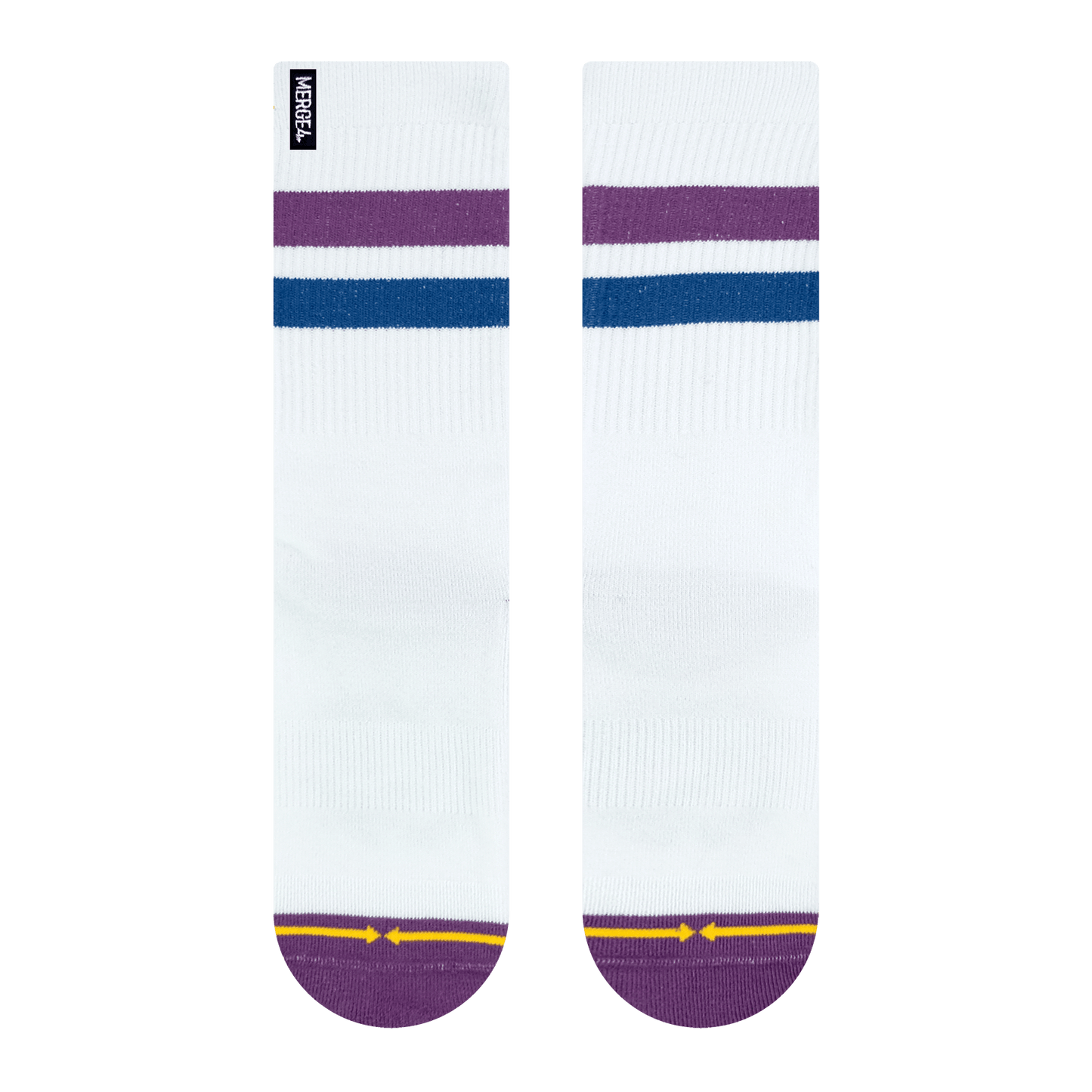 REPREVE® Subtle Berry Adult Crew Socks 4-Pack