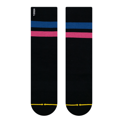 REPREVE® Subtle Midnight Adult Crew Socks