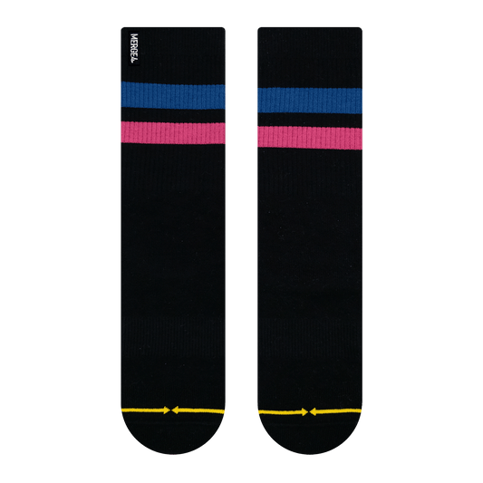 REPREVE® Subtle Midnight Adult Crew Socks