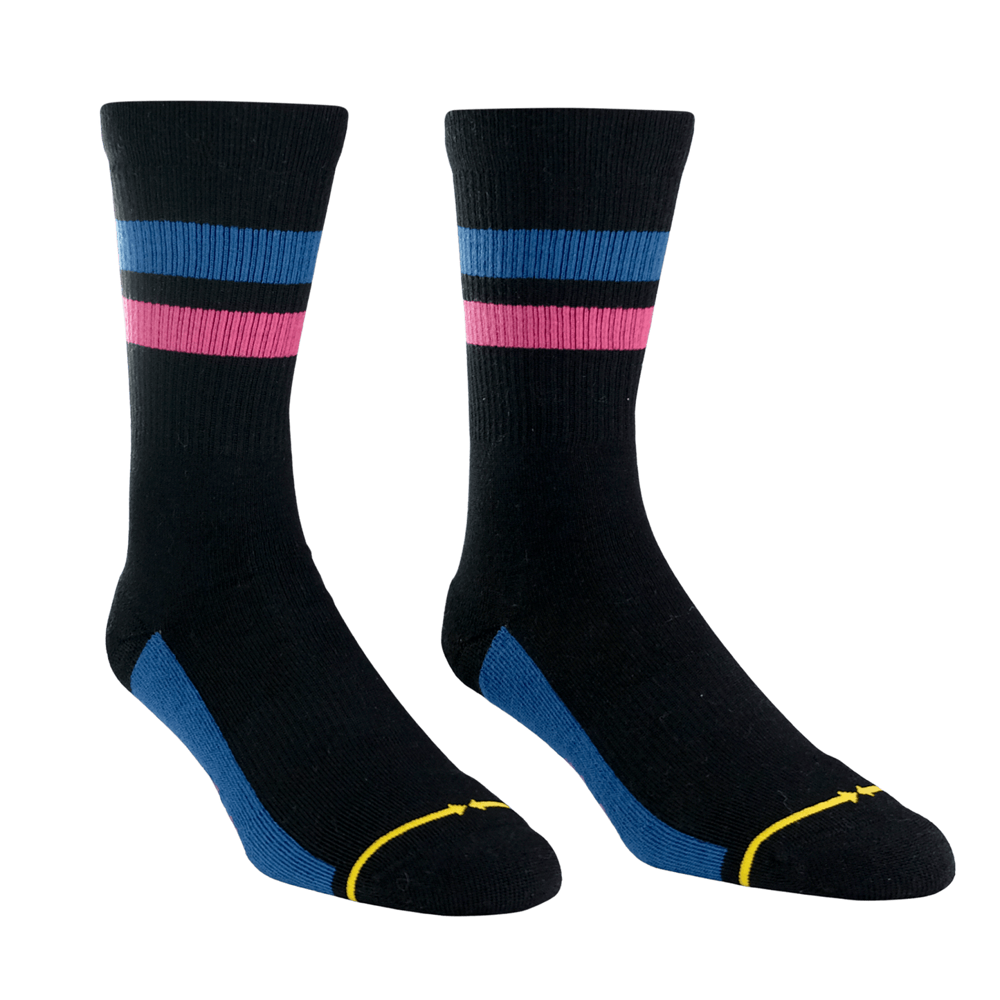 REPREVE® Subtle Midnight Adult Crew Socks
