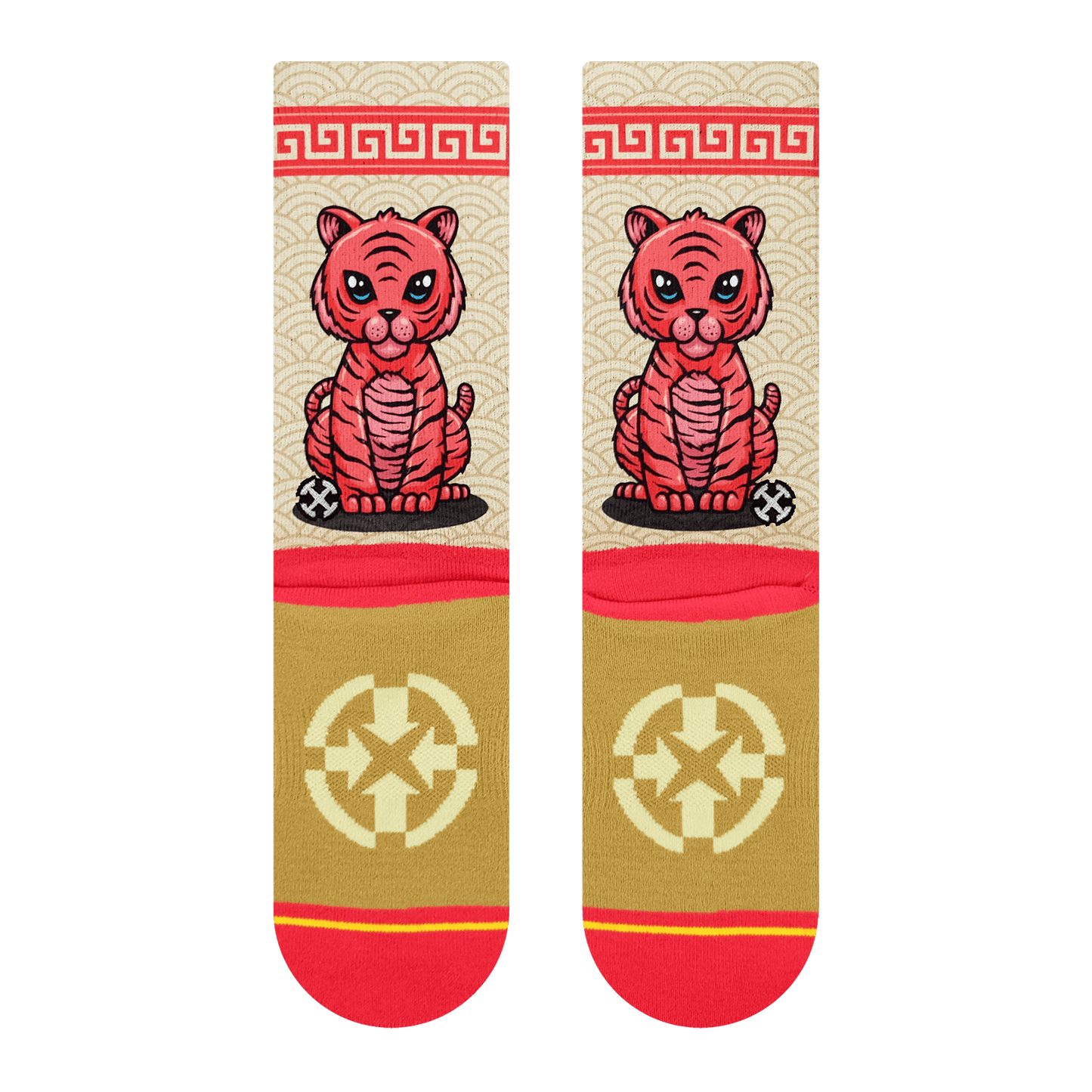 Year of the Tiger Adult Crew Socks