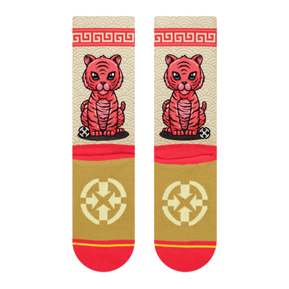 Year of the Tiger Adult Crew Socks