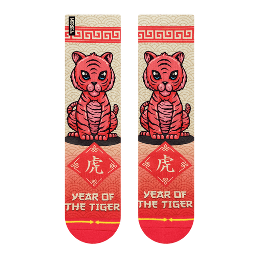 Year of the Tiger Adult Crew Socks
