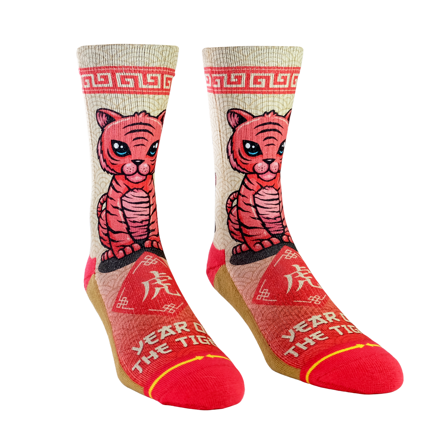 Year of the Tiger Adult Crew Socks