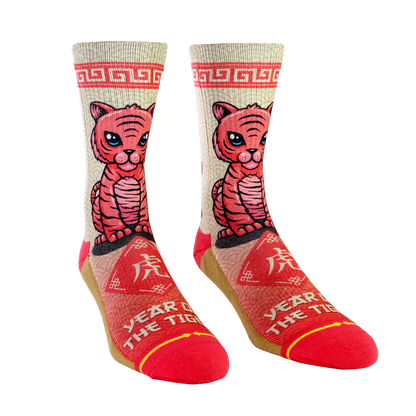 Year of the Tiger Adult Crew Socks