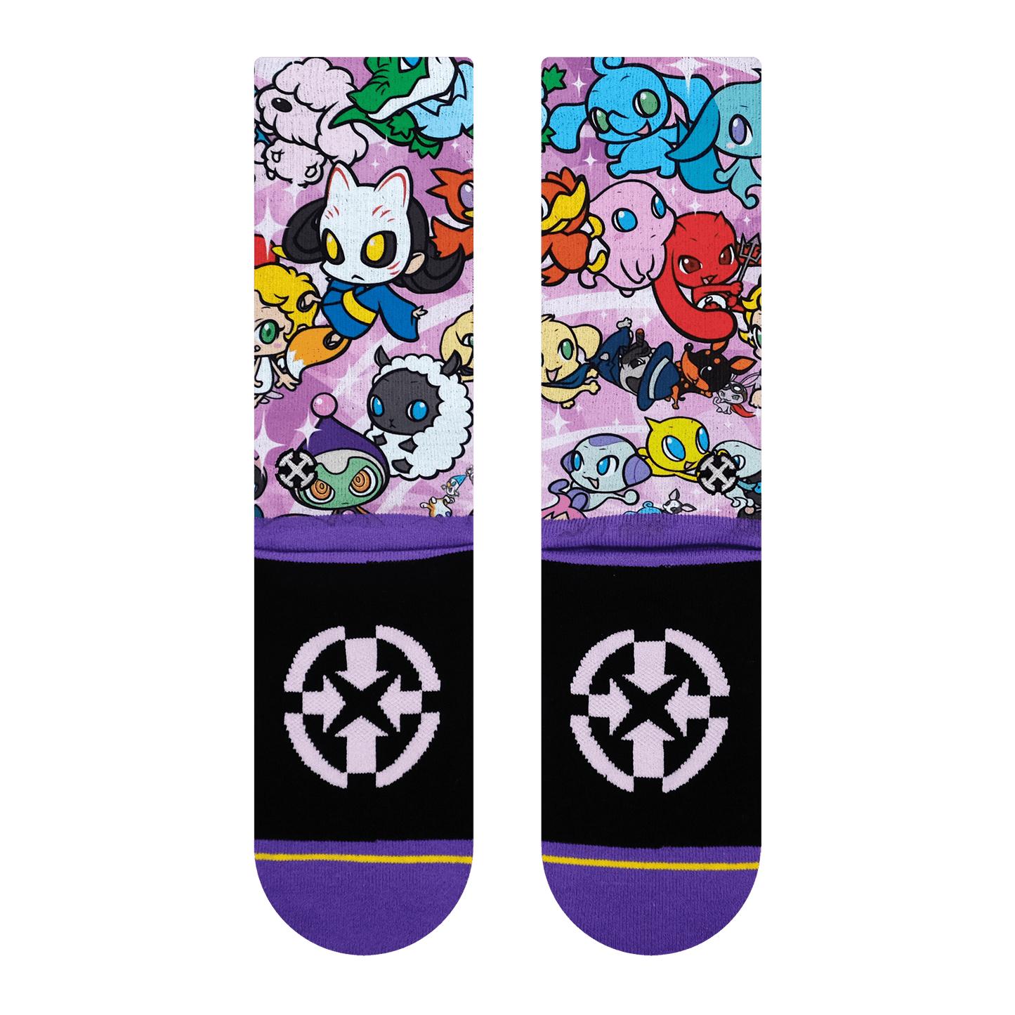 Ryo Taniguchi Friends Adult Crew Socks