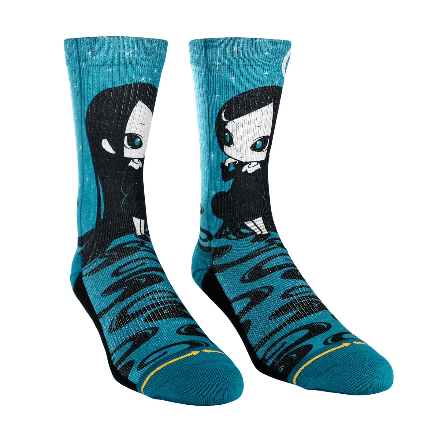 Ryo Taniguchi Girl of the Dark Night Adult Crew Socks