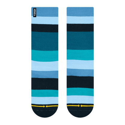 Spidey Bamboo Nature Stripes Bamboo Adult Crew Socks 3-Pack